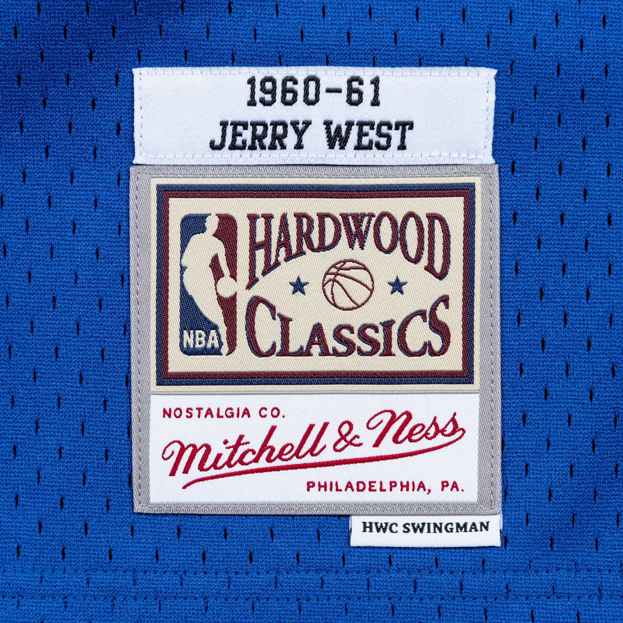 Los Angeles Lakers Mitchell & Ness Swingman Jersey Road Jerry West 1960-61